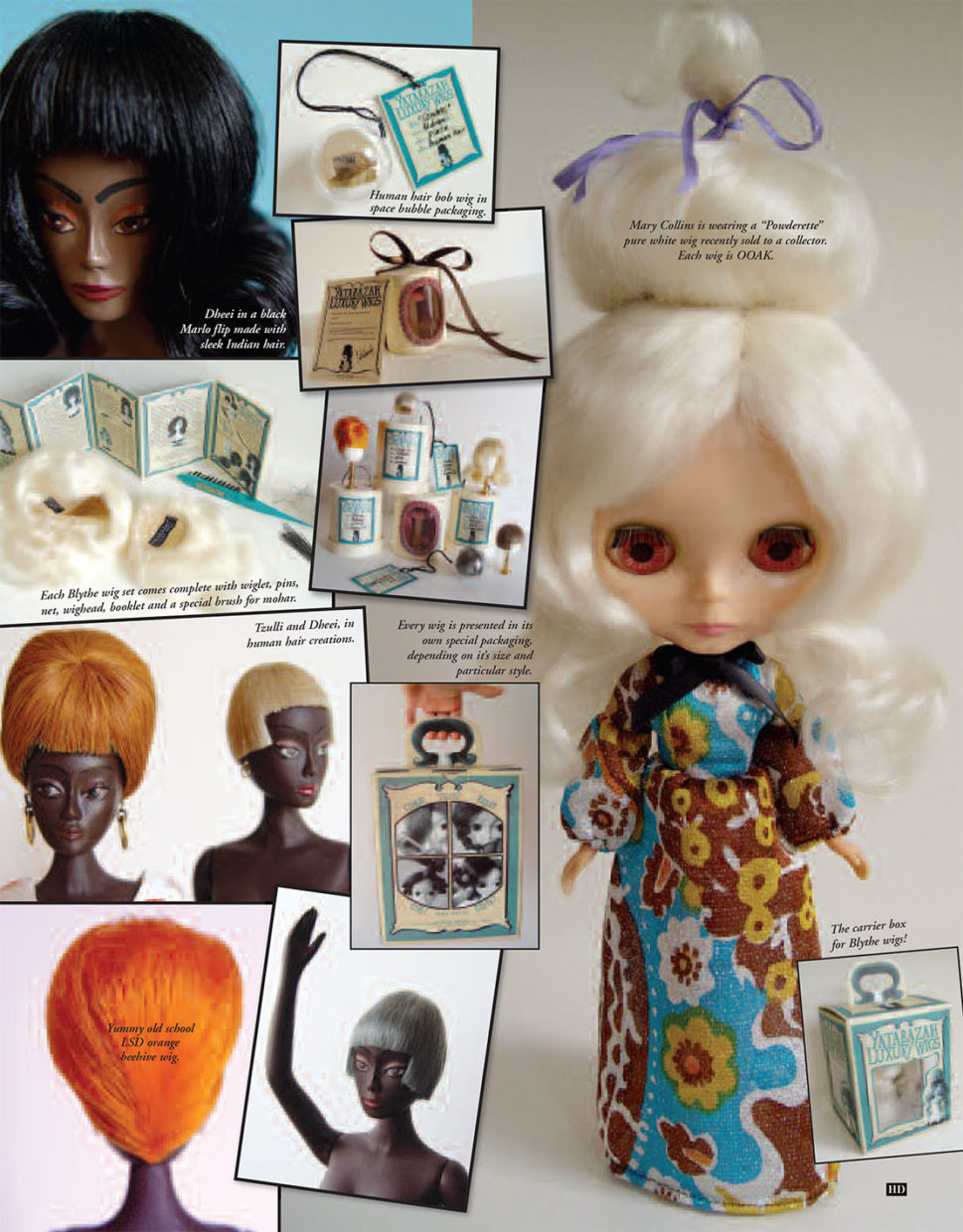 mdvanii wig popovy pasha bjd barbie integrity fashion royalty hair alpaca vintage human hair doll japan yatabazah 